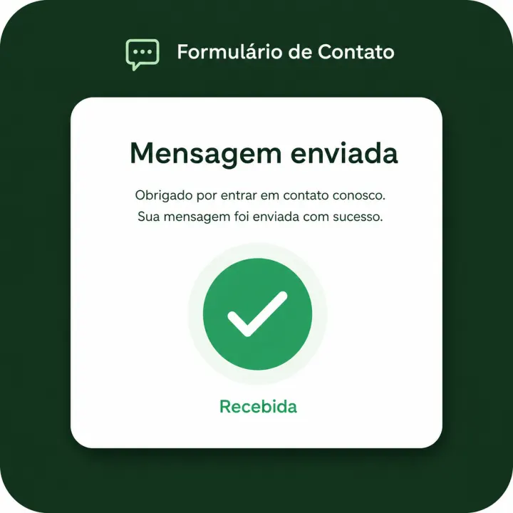 Formulário de Contato